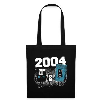 Vintage Born In 2004 Birthday Gift 2004 - Tote Bag - black - Front