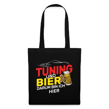 Tuning Tuner - Stoffbeutel - Schwarz - Vorne