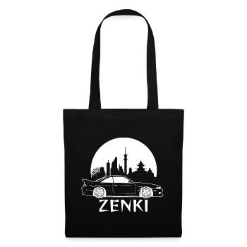 Zenki Gift JDM Motorsport Japan Car Gift - Tote Bag - black - Front