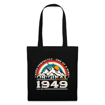 75th Birthday Original September 49 Born 1949 - Tote Bag - black - Front