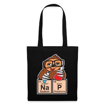 chimie - Sac en tissu - noir - Devant