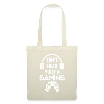 Gaming Headset - Stoffbeutel - Natur - Vorne