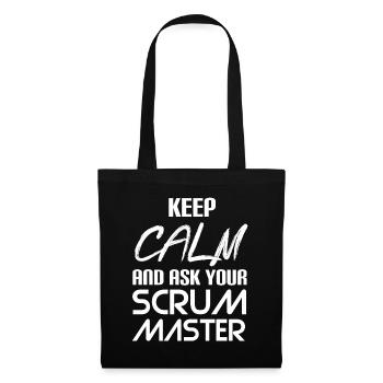 Scrum Master Shirt - Tote Bag - black - Front