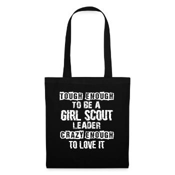 Scout Girl - Tote Bag - black - Front