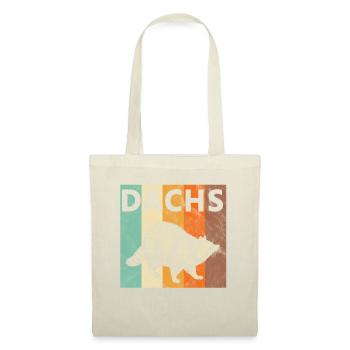 Blaireau - Sac en tissu - nature - Devant