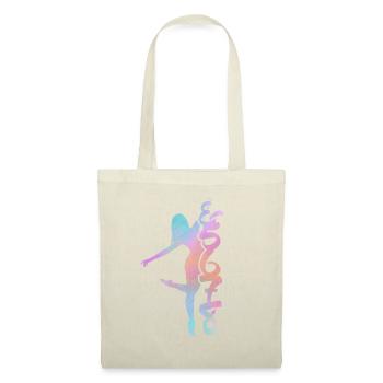 Tanzen Tanzlehrer & 5 6 7 8 Standard Tanz Geschenk - Stoffbeutel - Natur - Vorne