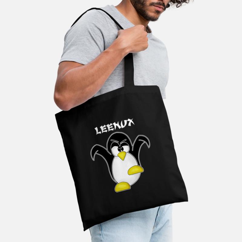Linux Computer Nerd Geek Informatik Admin Geschenk Stoffbeutel
