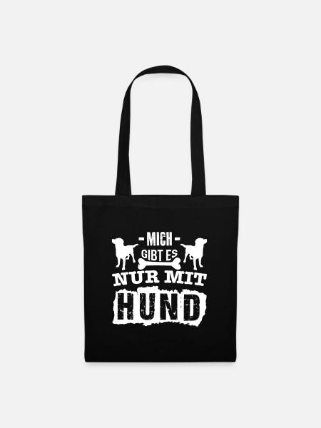 Hundebesitzer Hundeerziehung Hundeliebhaber Hund - Stoffbeutel - Schwarz