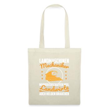 Tournevis fermier mécanicien de machines agricoles disant - Sac en tissu - nature - Devant