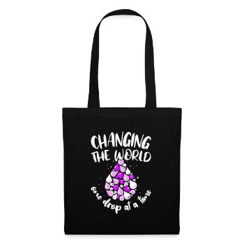 Ätherische Öle Essential Oils: Changing the World - Tote Bag - black - Front
