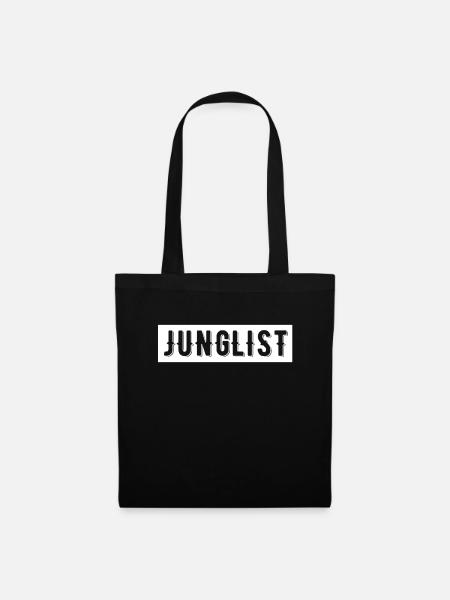 Drum And Bass Junglist - Tote Bag - black