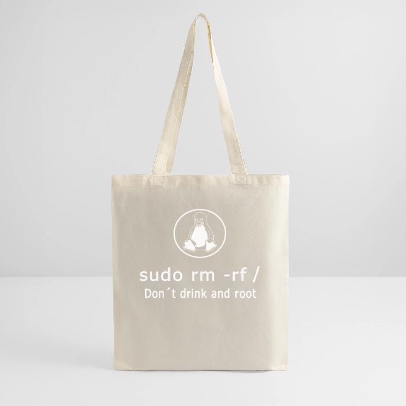 Linux Admin Programmer sudo rm rf / Tote Bag