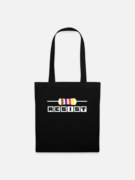 Electronics Resistor Electronic - Tote Bag - black