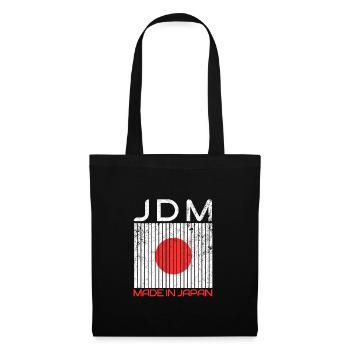 Voiture Japon JDM Cars - Sac en tissu - noir - Devant