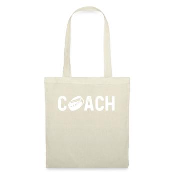 Entraîneur de hockey - Sac en tissu - nature - Devant