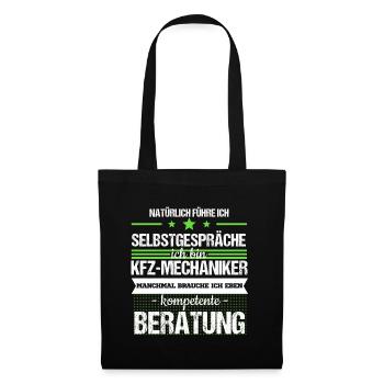 Automotive Mechanic Mechatronics Technician Car Mechanic Car Mechanic - Tote Bag - black - Front