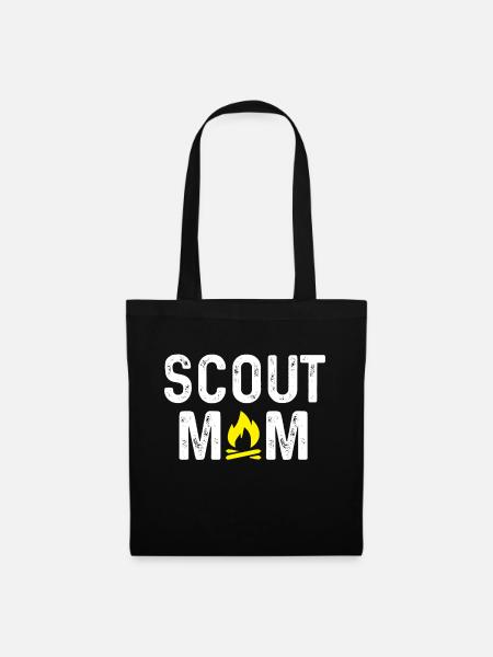 Pfadfinder Mama - Stoffbeutel - Schwarz