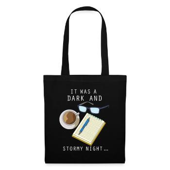 Author writer novel literature writing - Tote Bag - black - Front