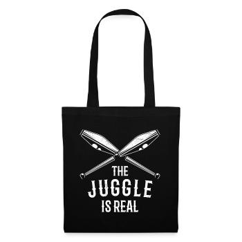 The Juggle Is Real - Tote Bag - black - Front