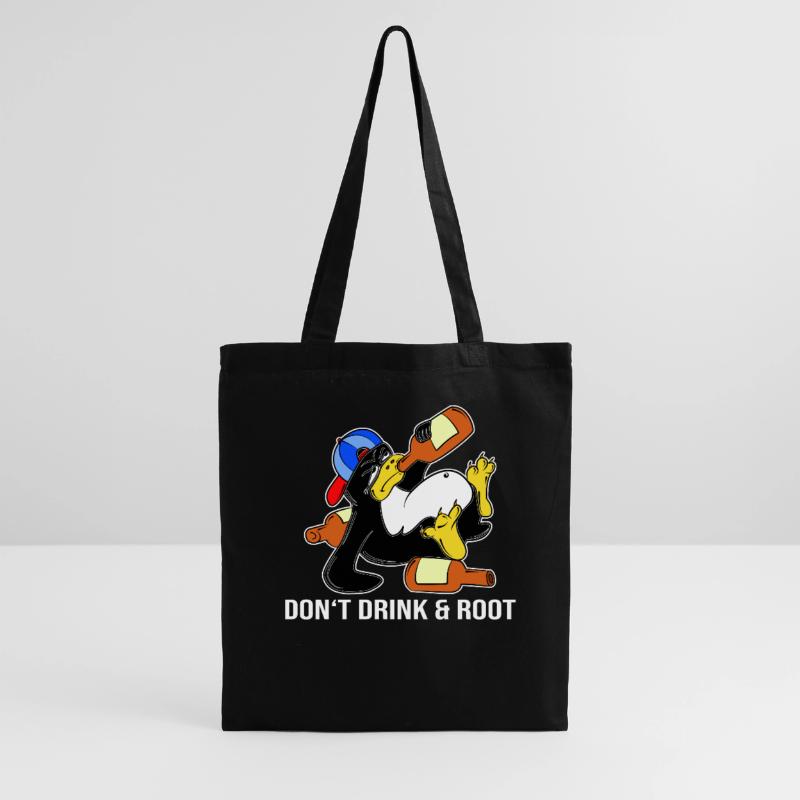Linux Pinguin Sudo Admin Lustig Informatik PC Nerd Stoffbeutel