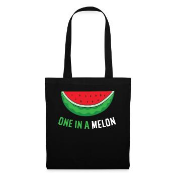 Watermelon Summer One In A Melon - Tote Bag - black - Front
