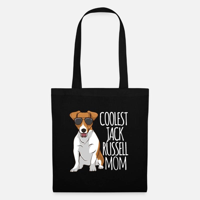 Coolest Jack Russel Mom Jack Russell Terrier - Tote Bag - black