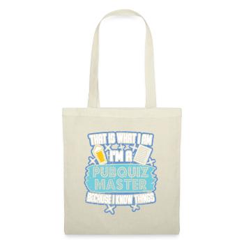 Pub Quiz Pubquiz Master Know Things - Tote Bag - nature - Front