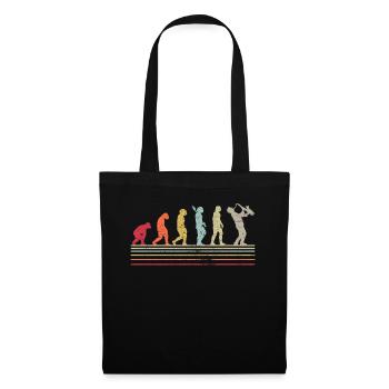 Saxophonist Evolution Saxophone Player Jazz Musique - Sac en tissu - noir - Devant
