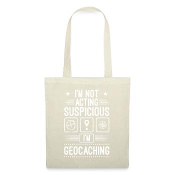 Ich bin Geocacher Geocaching Verdächtig Geocachen - Stoffbeutel - Natur - Vorne