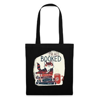 I am All Booked Book Lover Books Read Books - Tote Bag - black - Front