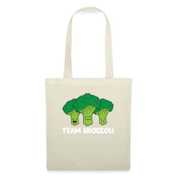 Broccoli Lover Team Broccoli Vegan - Sac en tissu - nature - Devant