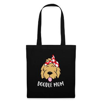 Doodle Mom Goldendoodle Mother Doodle Mama - Tote Bag - black - Front