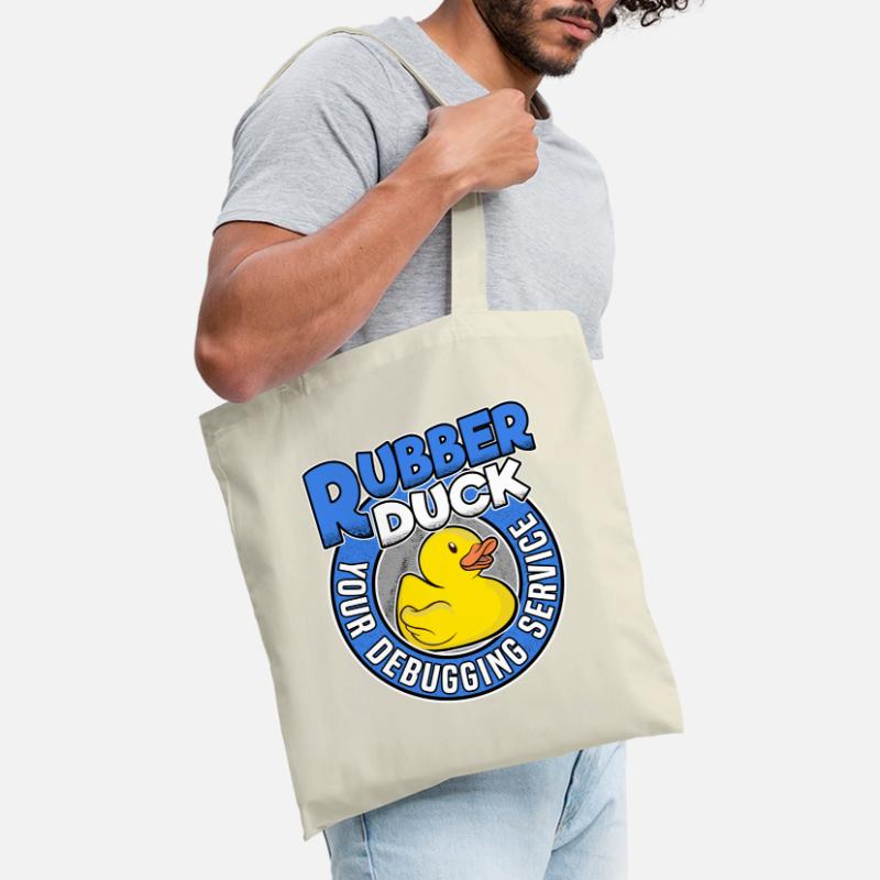 Programmeurs Canard Programmation Debugging Drôle Sac en tissu