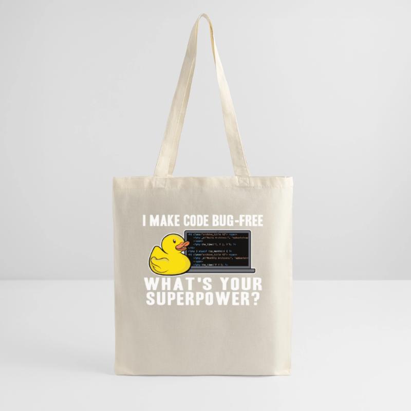 Programmeurs Canard Programmation Debugging Drôle Sac en tissu