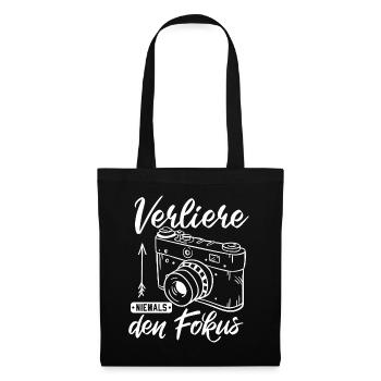 Photographer Never lose focus Photography Fot - Tote Bag - black - Front