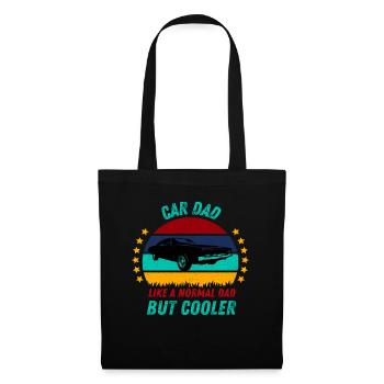 Car Dad - Cool Fathers Day Gift - Tote Bag - black - Front