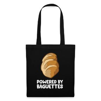 Drôles d’amateurs de baguette alimentés par des baguettes - Sac en tissu - noir - Devant
