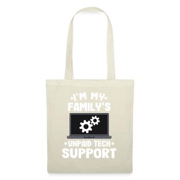 Informaticien Cadeau Drôle Programmeur informatique IT - Sac en tissu - nature - Devant