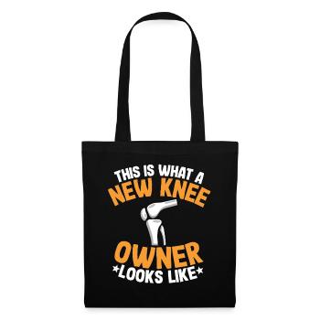 Funny Knee Replacement Surgery Recovery New Knee - Tote Bag - black - Front