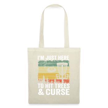 Drôle de disque de golf cadeau de joueur proverbes - Sac en tissu - nature - Devant