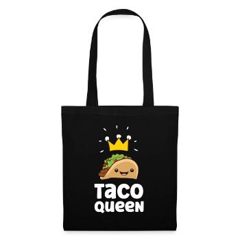 Taco Queen Love Tacos - Tote Bag - black - Front
