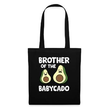 Avocado Baby Pregnancy Brother Of The Babycado - Tote Bag - black - Front