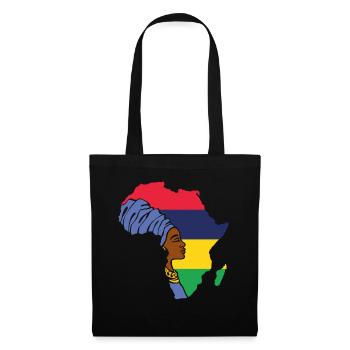 Mauritius Flag Flag Africa Ethnic Souvenir - Tote Bag - black - Front