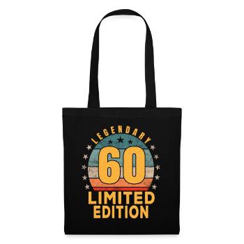 Birthday Legendary 60 Years Limited Edition - Tote Bag - black - Front