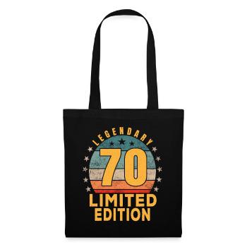 Birthday Legendary 70 Years Limited Edition - Tote Bag - black - Front
