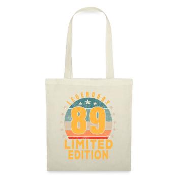 Birthday Legendary 89 Years Limited Edition - Tote Bag - nature - Front
