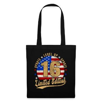 Mise à jour Level Up 16 Years Limited Edition USA - Sac en tissu - noir - Devant