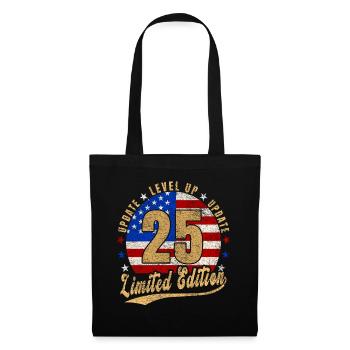 Update Level Up 25 Jahre Limited Edition USA - Stoffbeutel - Schwarz - Vorne