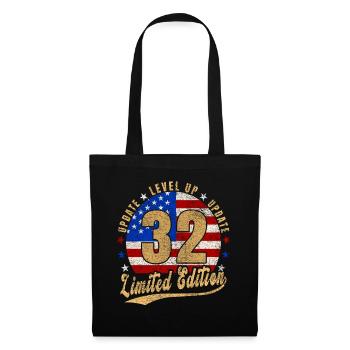 Mise à jour Niveau supérieur 32 ans Édition Limitée États-Unis - Sac en tissu - noir - Devant