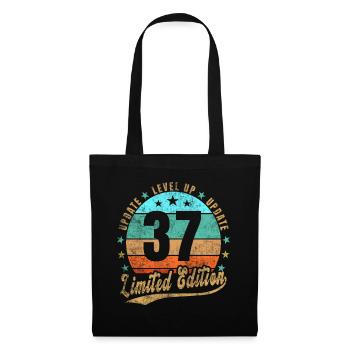Update Level Up 37 Years Limited Edition Retro - Tote Bag - black - Front